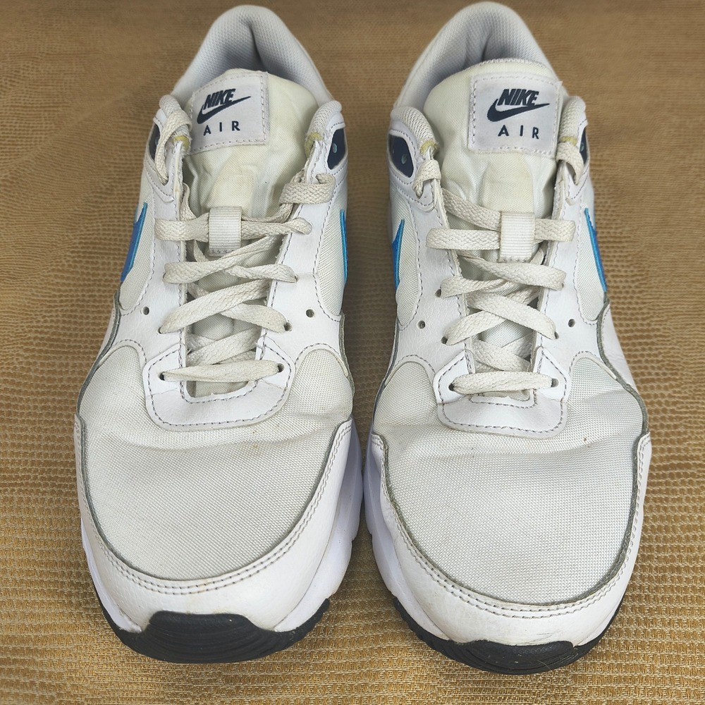 Nike Air Max SC Mens 10.5 White Blue Running Shoes CW4555-113 Sneakers - Picture 3 of 15